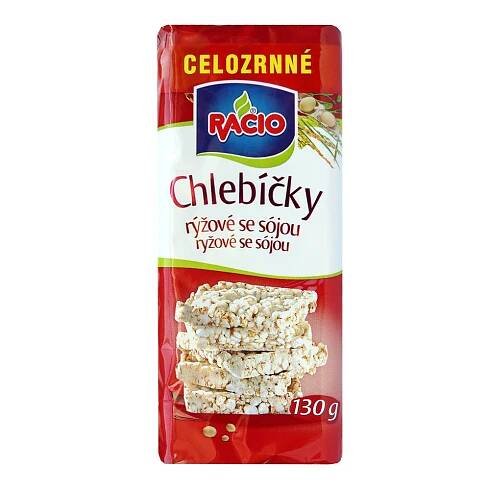 Racio Chlebíčky rýžové se sojou 130 g