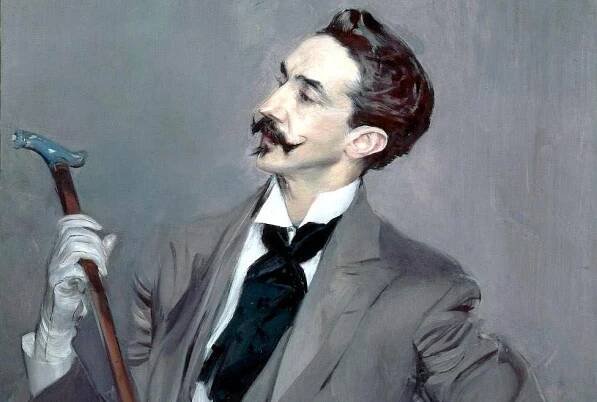 Count Robert de Montesquiou (detail)
Giovanni Boldini
1897