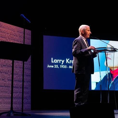 Larry Kramer’s Memorial Brings Together Old Friends and Old Enemies