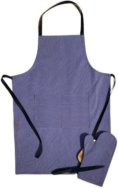 Svitap sleepwell Grilovací set zástěra a chňapka denim