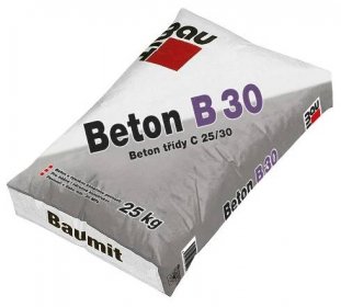 Beton. směs Baumit TrockenBeton B 30 - suchý beton /25 kg