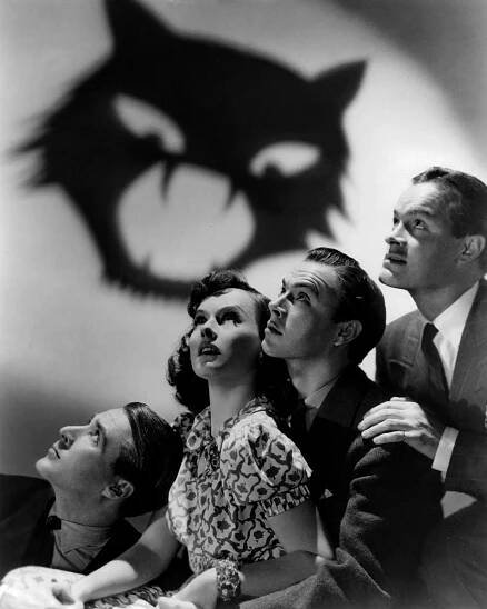 Douglass Montgomery, Paulette Goddard, John Beal, Bob Hope - The Cat and the Canary - Promo