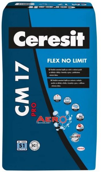Ceresit CM 17 Flexibilní lepidlo Pro C2TES1; 25 kg
