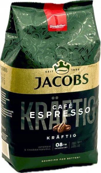 Káva JACOBS ESPRESSO 1 kg ZRNO