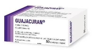 Guajacuran 200mg obalené tablety 50 ks
