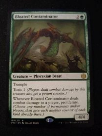 MTG Bloated Contaminator, Phyrexia All Will Be One