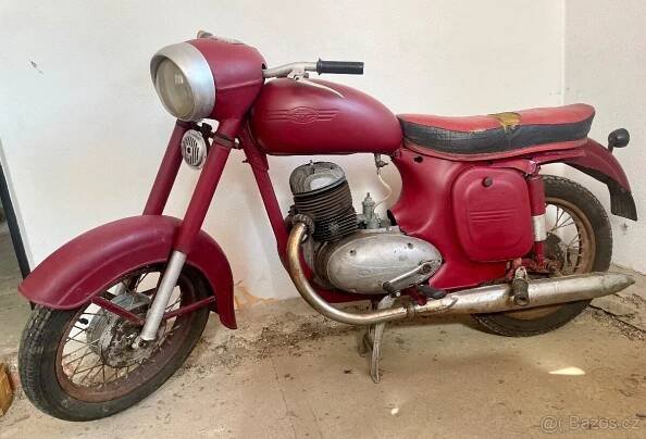 Jawa ČZ 250/353, bez TP, RV 1960