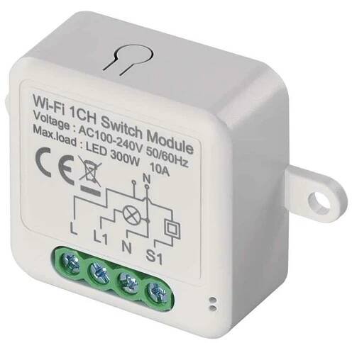 GoSmart ZigBee modul spínací 1-kanálový
