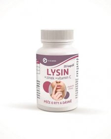 GALMED Lysin + Zinek + Vitamin C, 20 cps