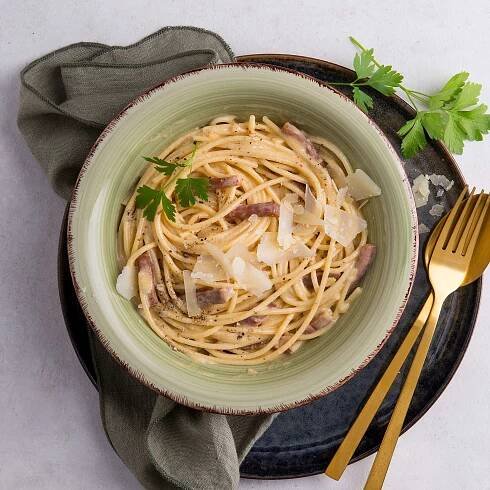 Zobrazit Špagety à la carbonara receptů