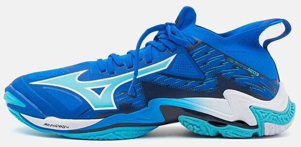 WAVE LIGHTNING NEO 3 - Volejbalové boty - mugen blue/white/estate blue