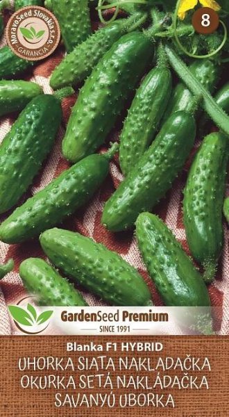 GardenSeed Premium Semínka Okurka setá nakládačka Blanka F1 Hybrid