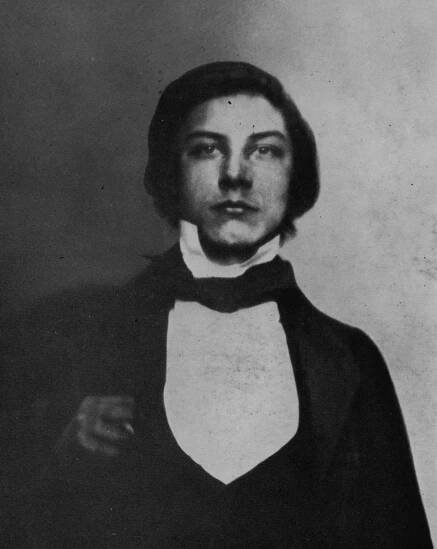 William Henry Perkin (1838–1907), self-portrait photo at age 14, Courtesy of the Chemical Heritage Foundation