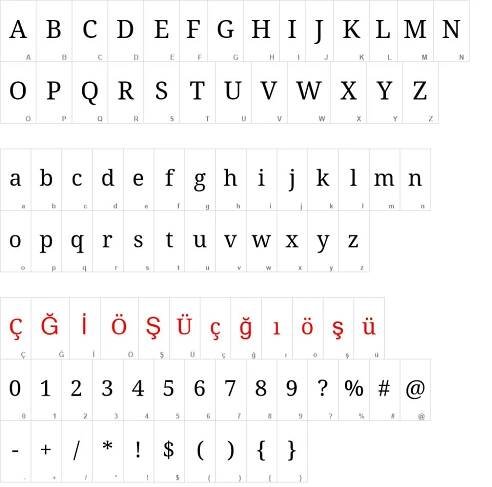Droid Serif Font Family font