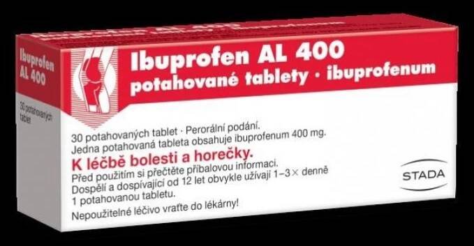 IBUPROFEN AL 400 POR 400MG TBL FLM 30