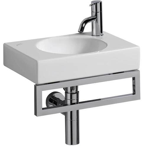 Držiak na uteráky Geberit Preciosa II, pre malé Umývadlo: L=39.5cm, Pochrómované