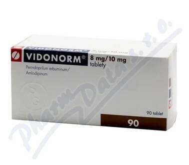 Vidonorm 8mg/10mg tbl.nob.90