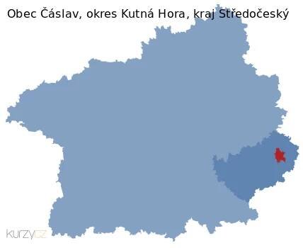 Čáslav v kraji Středočeský