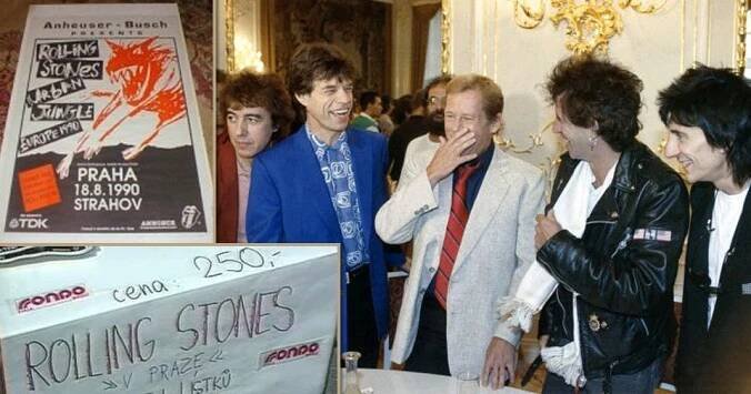 25 let od koncertu Rolling Stones v Praze: 25 tajemství, která jste nevěděli
