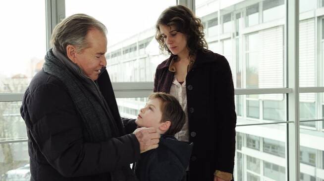 Smrt v lepší společnosti - Winters letzter Fall - Z filmu - Fritz Wepper, Nico Marischka, Anne Schäfer