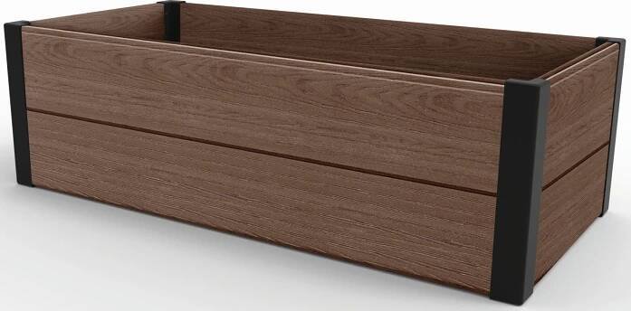 KETER MAPLE TROUGH Vyvýšený záhon, 106 x 50 x 32 cm, hnědý 17209666