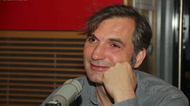 Herec a zpěvák Jiří Macháček v Hostu Radiožurnálu | foto: Prokop Havel,  Český rozhlas
