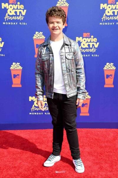 Gaten Matarazzo attends the 2019 MTV Movie and TV Awards