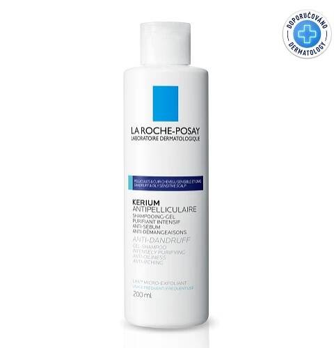 LA ROCHE-POSAY KERIUM šampon mastné lupy 200ml