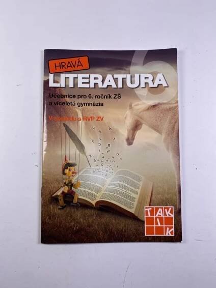 Hravá literatura 6 - učebnice