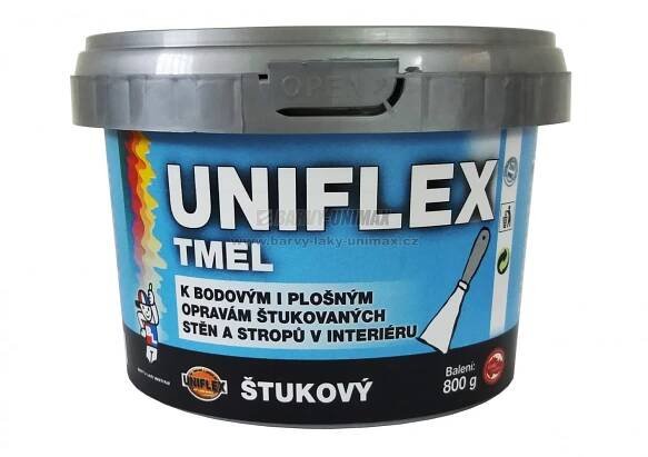 Štukový tmel UNIFLEX - 800 g - bílý 