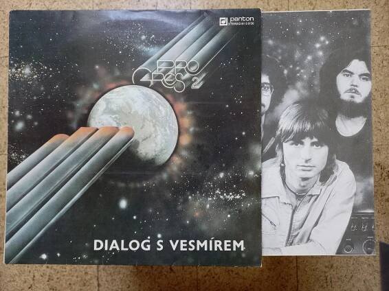 Progres 2 – Dialog S Vesmírem (LP) + plakát