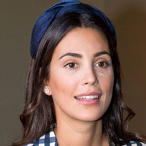 Prince Christian of Hanover’s wife Alessandra de Osma stuns in daring wrap gown