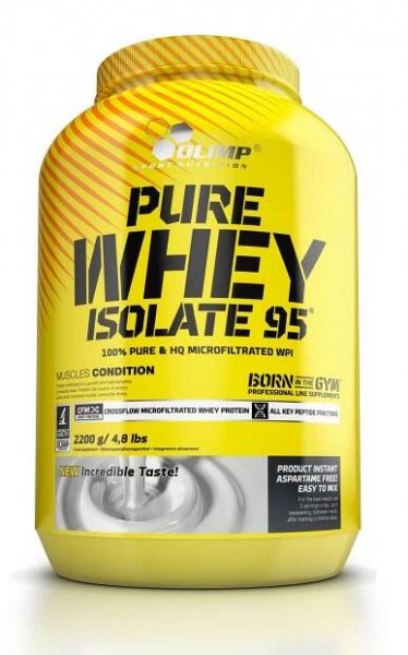 Olimp Pure Whey Isolate 95 jahoda 2200 g