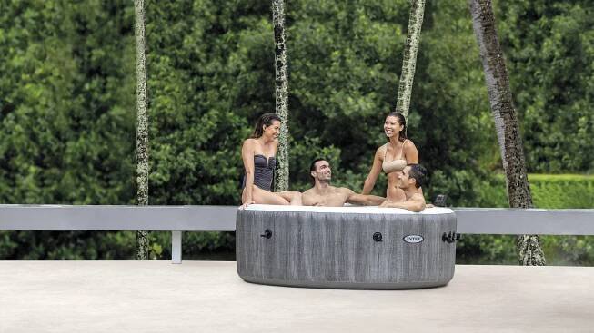 Vířivý bazén Pure Spa - Bubble Greywood Deluxe | Marimex.cz 