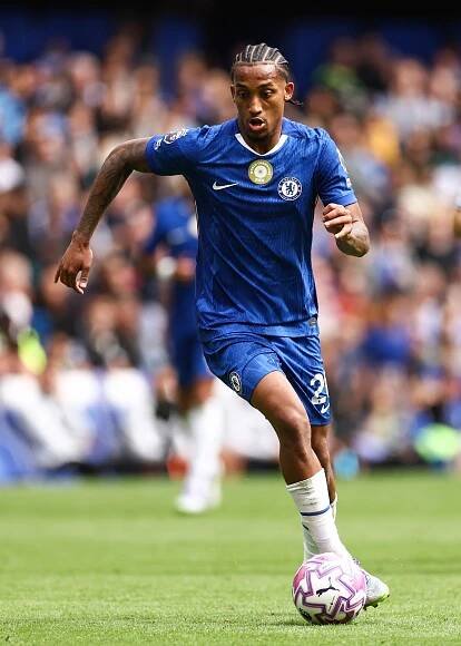 Joao Pedro of Chelsea playing soccer.