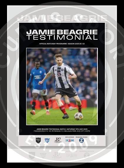 Jamie Beagrie Testimonial @ Fraserburgh - 05/07/25