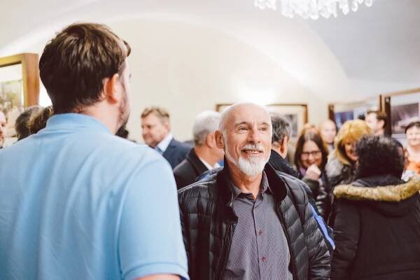 Vernisáž výstavy Michal Sedláček, architekt – nástup do třetí třetiny 14/11/2019 | KAM Brno 