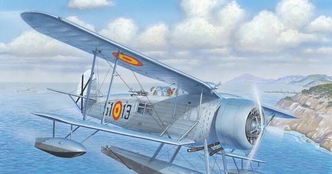 Boxart pro Romeo - španělský Ro.43 1/48 v přípravě