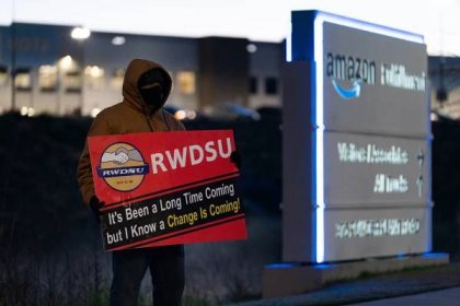 Amazon illegally interfered in Alabama warehouse vote, union alleges