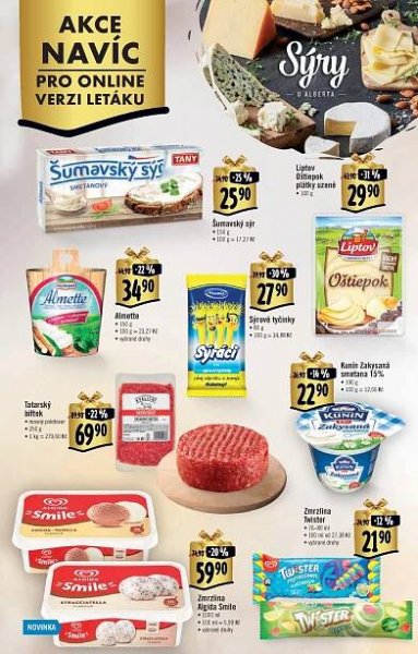 Označte produkt do nákupního košíku