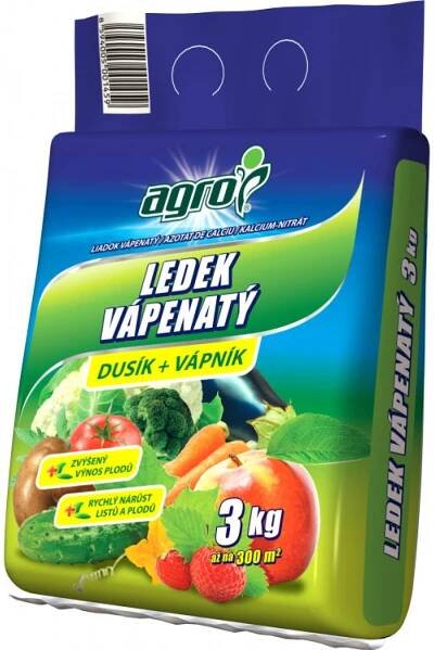 Agro Ledek vápenatý 3 kg od 102 Kč