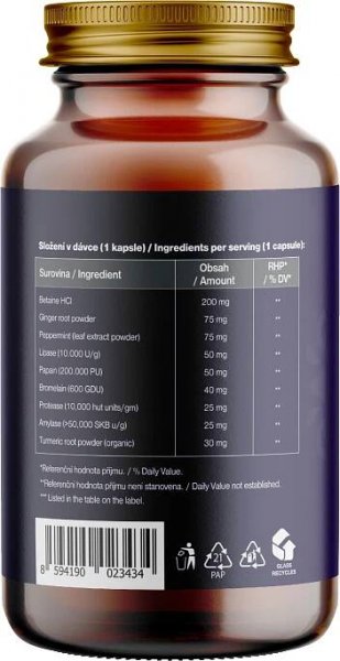 BrainMax Digestive Magic, Podpora trávení, 100 rostlinných kapslí