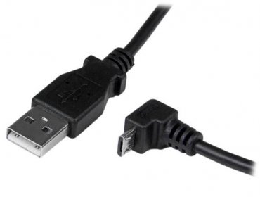 PremiumCord USB 2.0 A/microUSB B 1 m černý