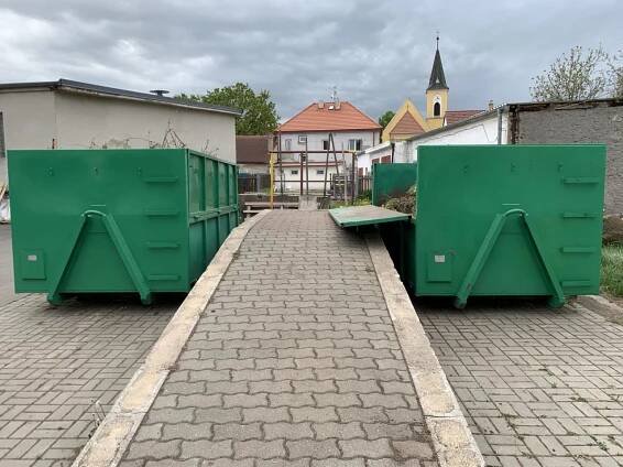 Oficiální stránky obce Otvice - Úpravy na sběrném dvoře