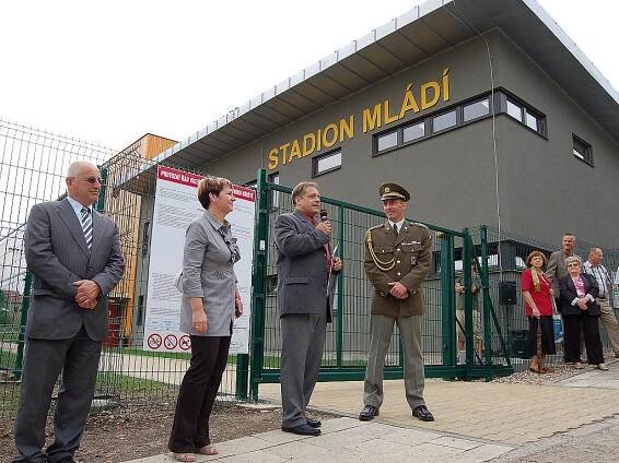 Žatec má moderní sportoviště, dnes tam otevřeli Mládí