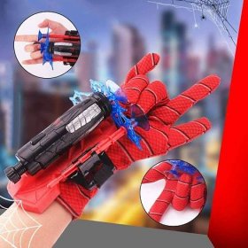 Rukavice Spider-Man Web Shooter Šipky Blaster Launcher Hračka Spiderman Kostým Dárek