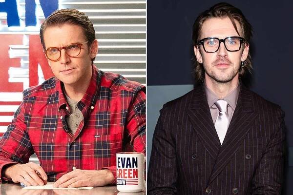 Dan Stevens as Evan Green in Episode 103 of Zero Day; Dan Stevens attends Netflix's 