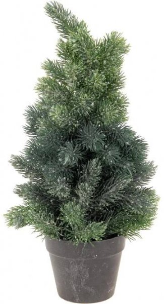 Umělý vánoční stromek v květináči 3 provedení, 38 cm
