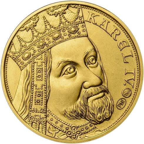 2020 - b.k. - Karel IV - 1 dukát Au