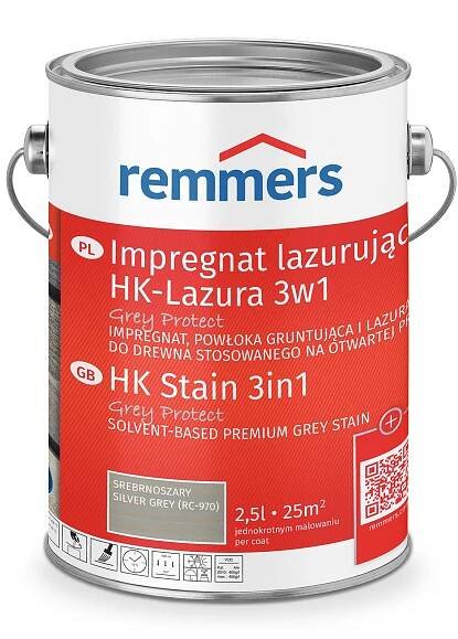 Remmers HK lazura 3v1 2,5 l, dub rustikální